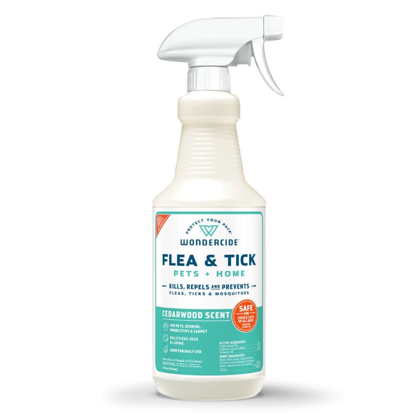 Wondercide Flea, Tick & Mosquito Spray Cedarwood 32 oz