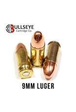 BullsEye Cartridge Co. 9mm Luger 115gr, 124gr & 147gr