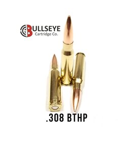 BullsEye Cartridge Co. .308 Win 168gr MATCH - 20