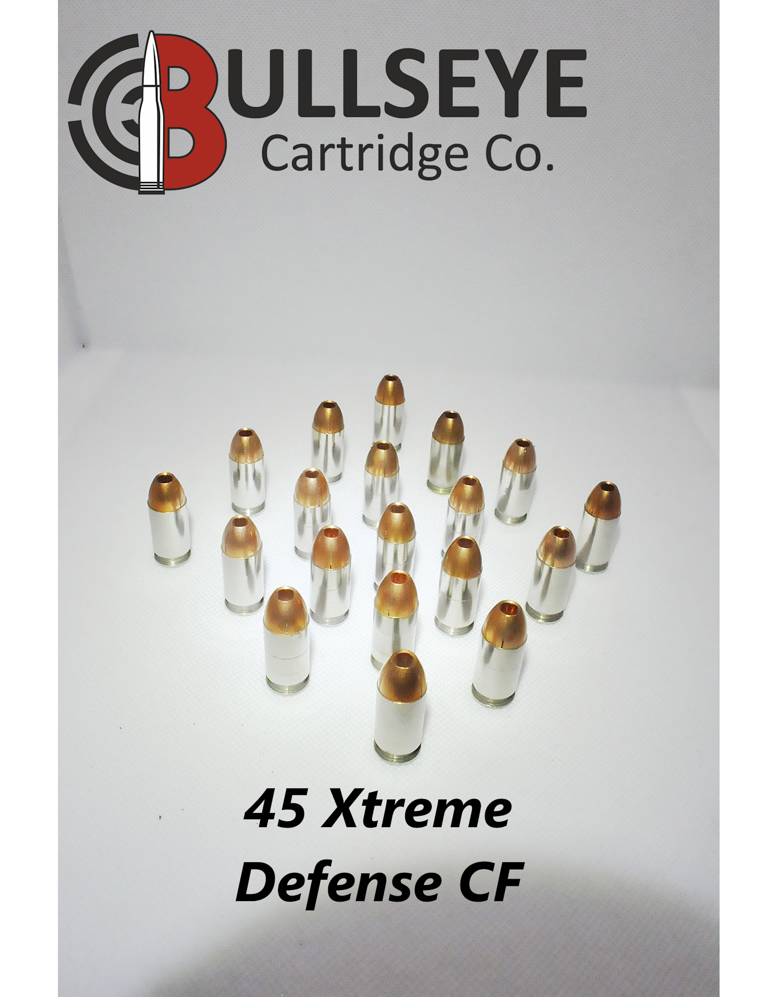BullsEye Cartridge Co. 45 ACP  170GR  LEHIGH DEFENSE CF, 20/BOX