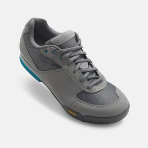 GIRO Chaussures Giro petra titanium/bleu 37