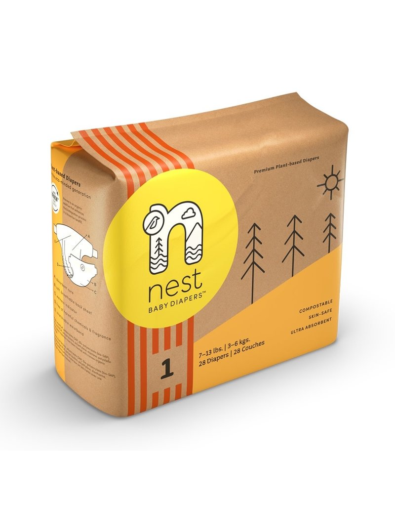 Nest Nest - Natural Plant Based Baby Disposable Diapers
