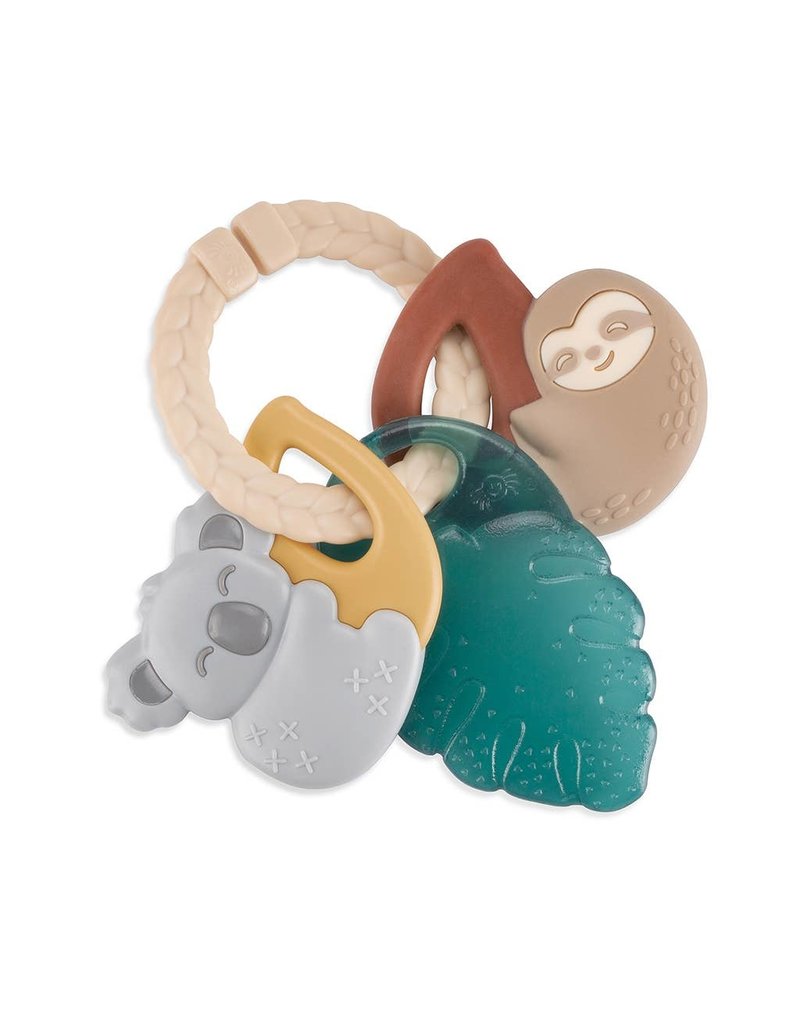 Itzy Ritzy Itzy Ritzy Tropical Itzy Keys - Textured Ring with Teether & Rattle