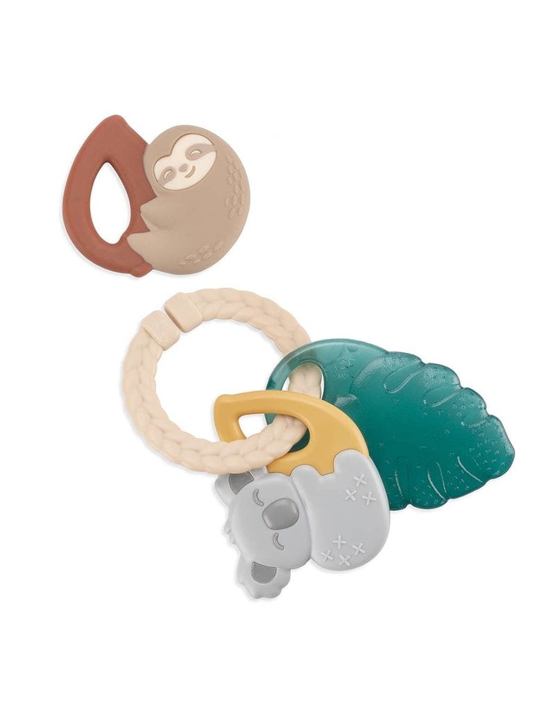 Itzy Ritzy Itzy Ritzy Tropical Itzy Keys - Textured Ring with Teether & Rattle