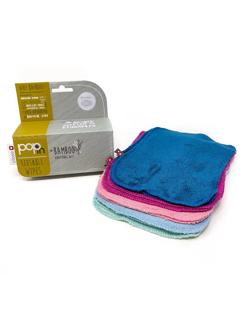 Close Close Pop-in Reusable Refill Wipes - 10 pack