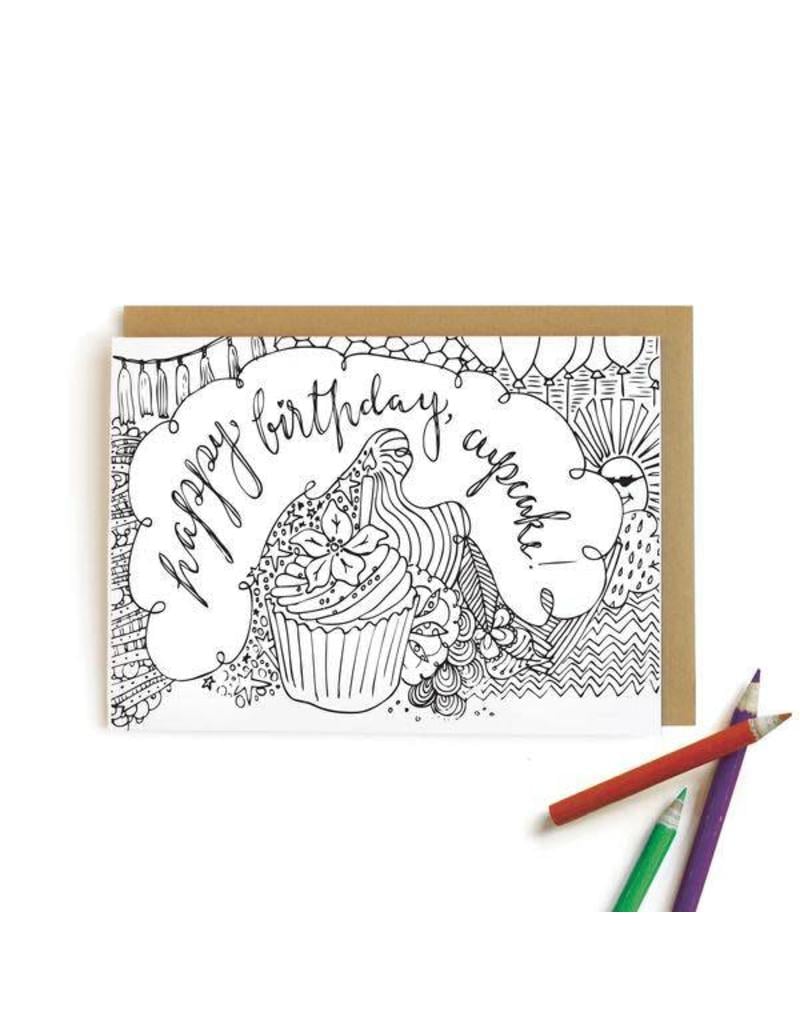 Wild Ink Coloring Cards - Diaper Lab