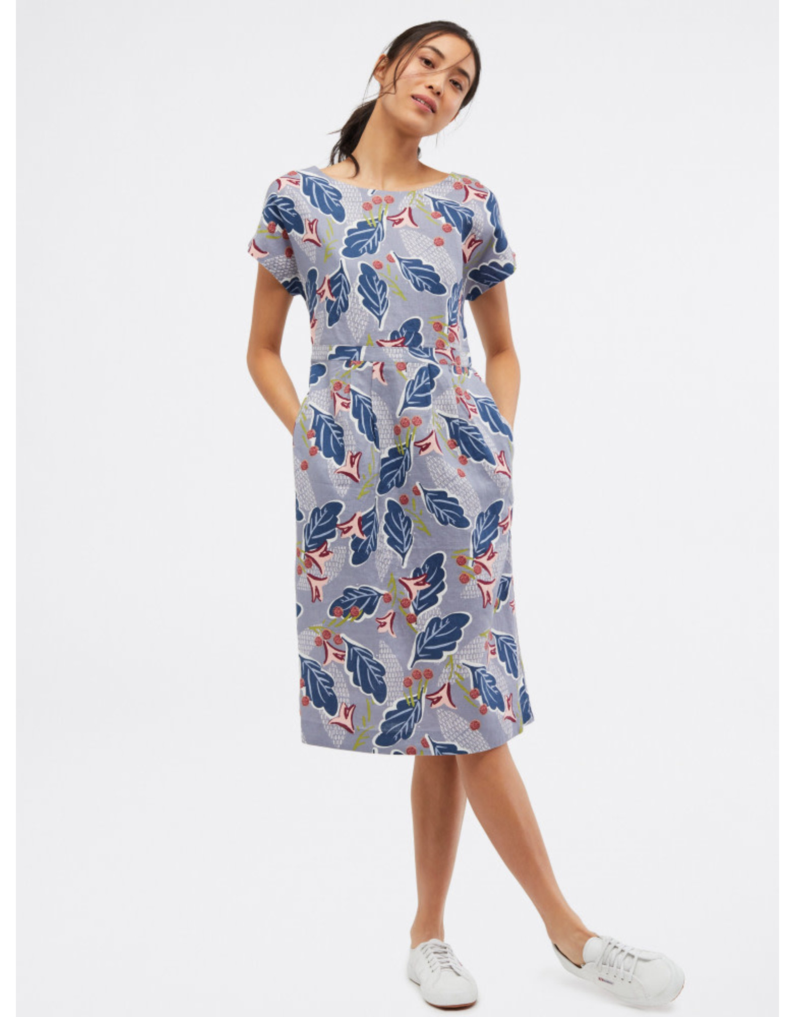 white stuff linen dress