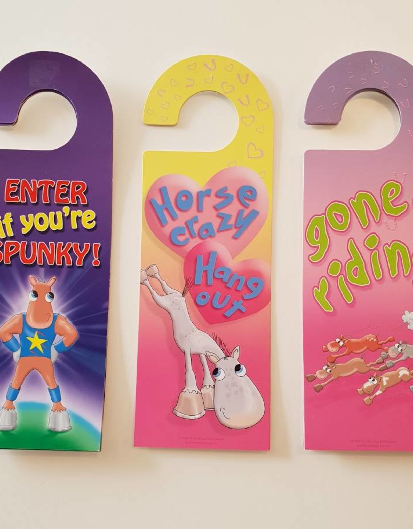 Enter if you're Spunky Door Hanger