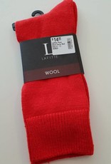 Lafitte Pure Wool Sock - Red - Size 6-11