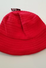 Polar Fleece Hat - Red - 56