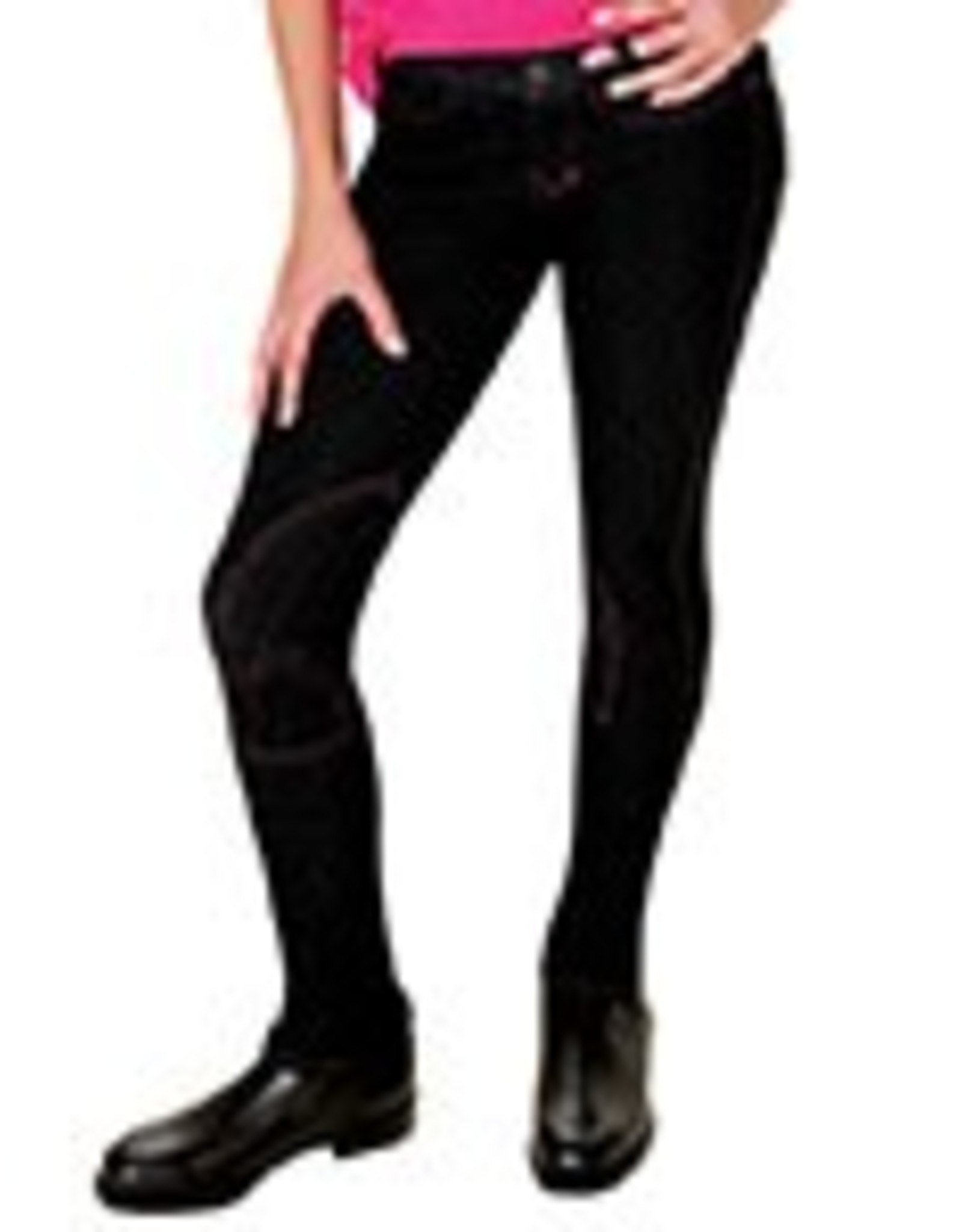 Lyndi J Hipster Jodhpur - Black Denim - Size 16