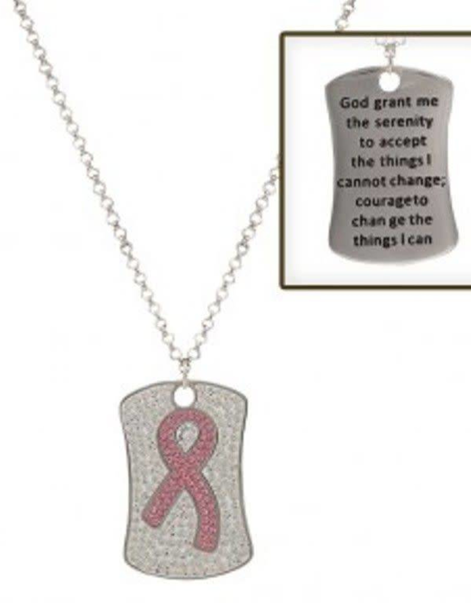 Montana Silversmiths Necklace Pink Ribbon