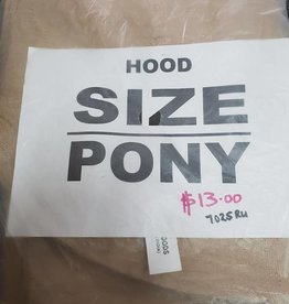 Deluxe Jute Hood - Pony