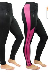 Thomas Cook Thomas Cook Ashley Performance Pull-on Tights - Black/Hot Pink - Size 16