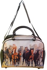 Brigalow Horses Felt Bag