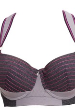 Q-Linn Q-Linn - Sports Bra - Barcelona Anthracite -10C