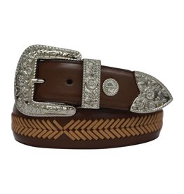 Wrangler Wrangler Womens Jasmine Belt - Chocolate/Tan - 32