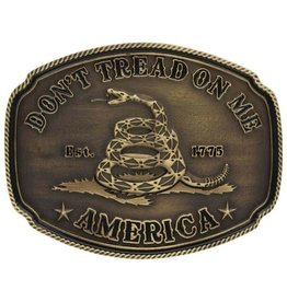 Montana Attitude Buckle - Dont Tread On Me