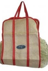 Jute Hay Carry Sling - Blue Handles