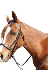 Chain Cavesson Bridle - Cob - Black