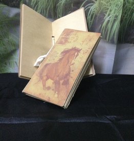 Vintage Canvas Note Book Chestnut