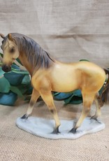 Ornament Buckskin Horse 15cm