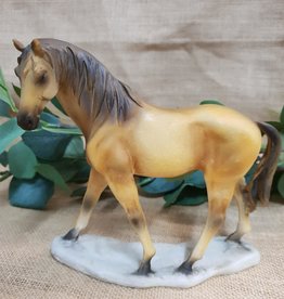 Ornament Buckskin Horse 15cm
