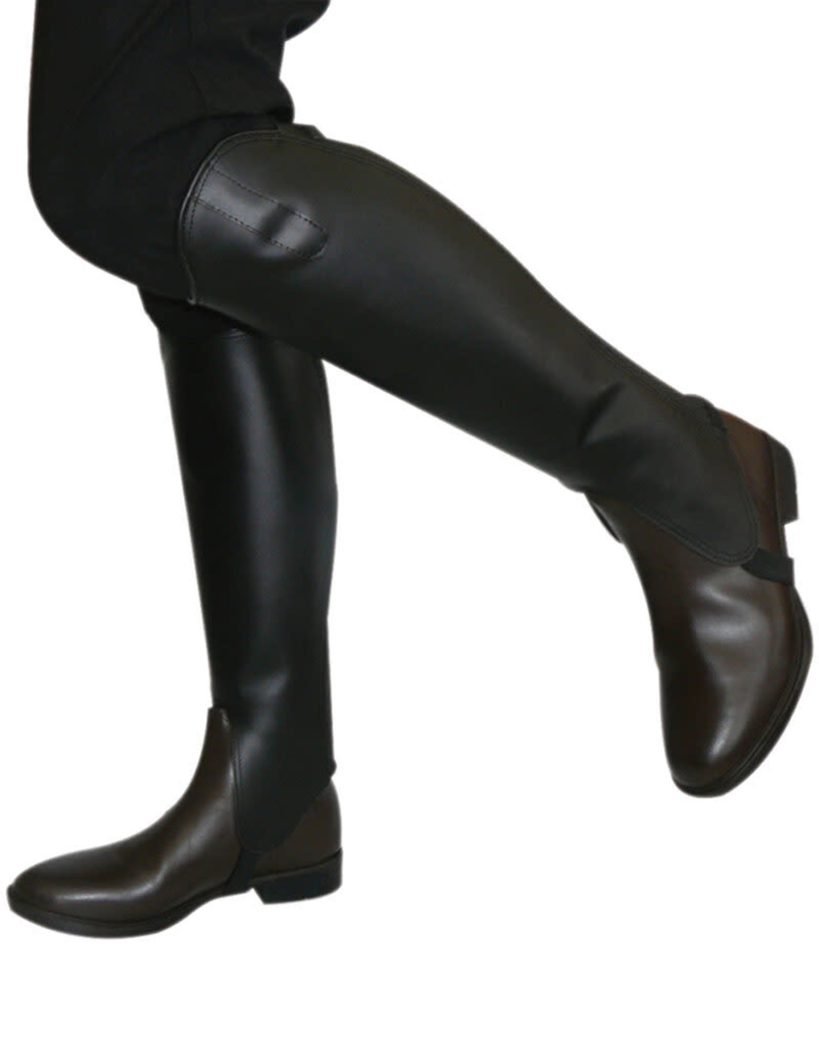 Showcraft Leather Gaiters - Brown - XXL