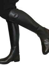 Showcraft Leather Gaiters - Brown - XL