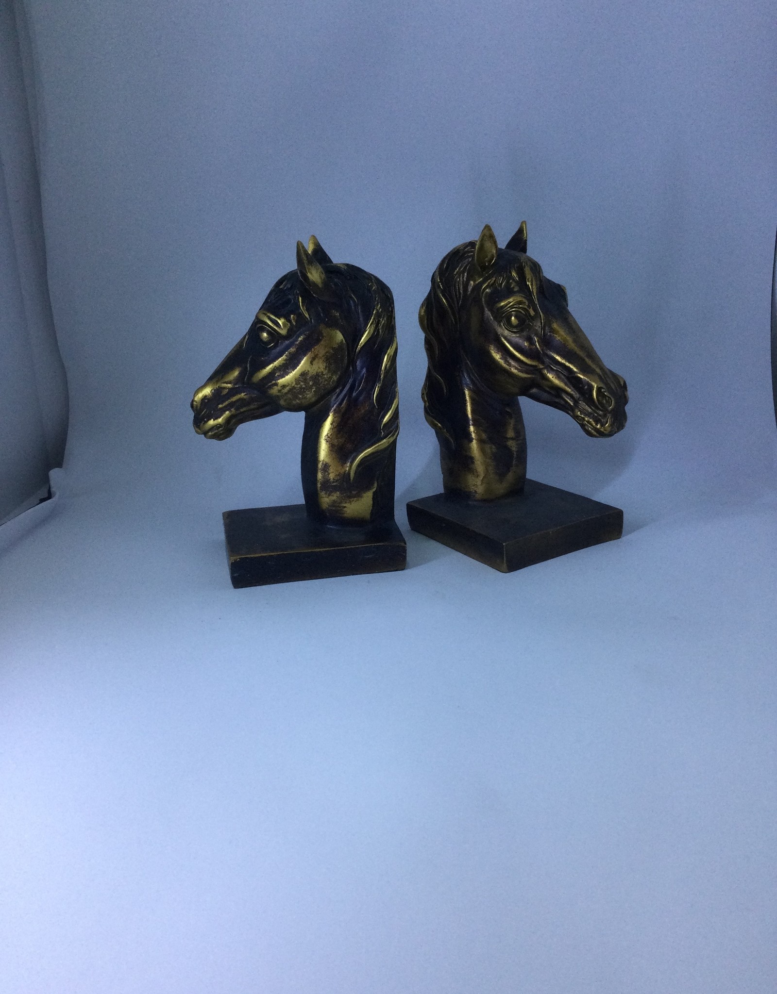 BookEnds Horse Head - Bronze Colour