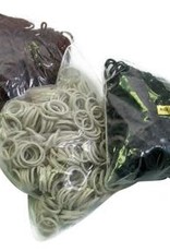 Rubber Bands 500 Pieces White
