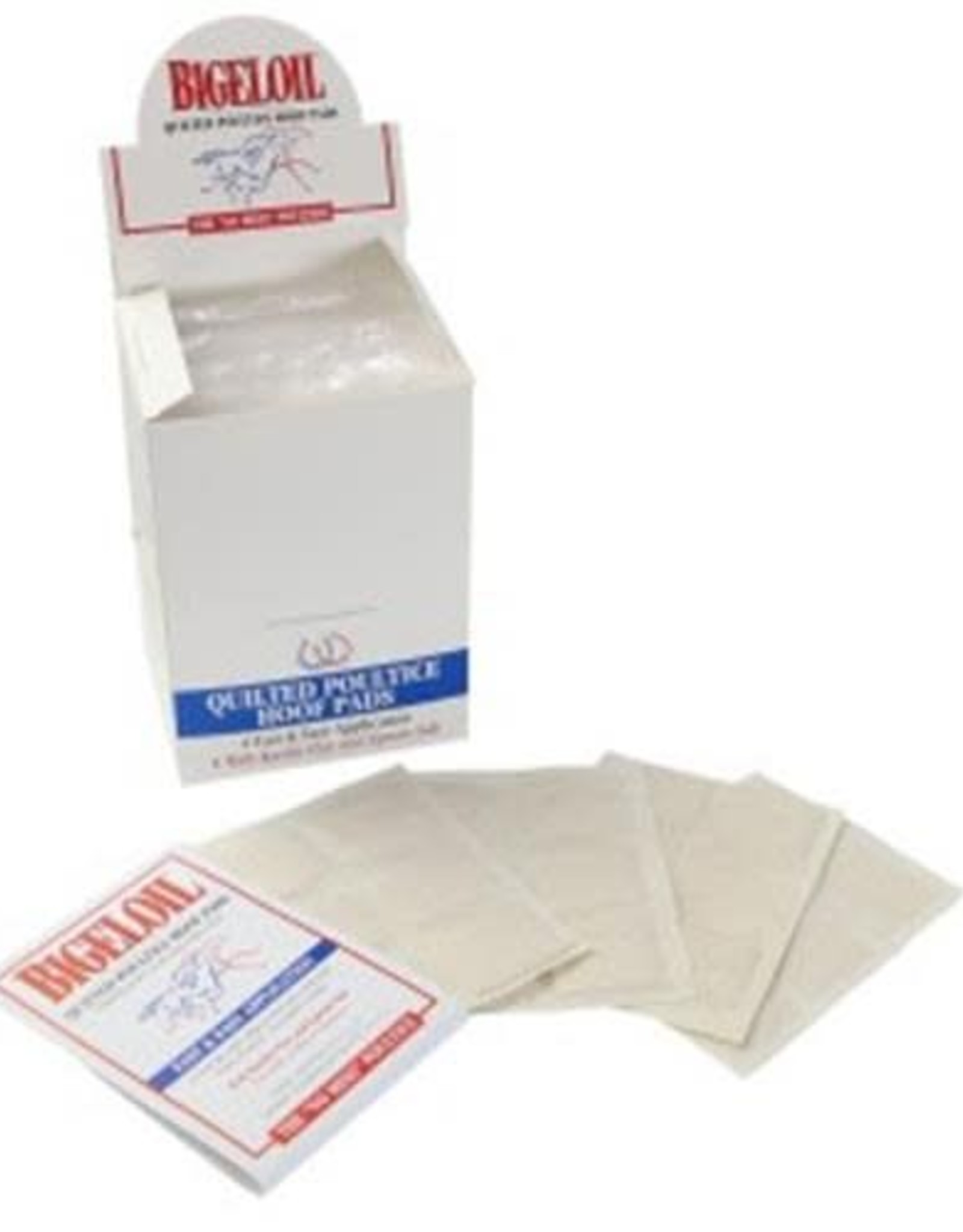 Bigeloil Quilted Poultice Hoof Pads