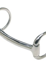 Mullen Mouth Eggbutt with Small D Rings - Cob - 12.5cm