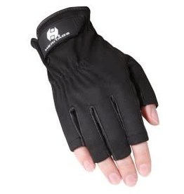Heritage Tech-Lite Fingerless Gloves - Black - Size 7
