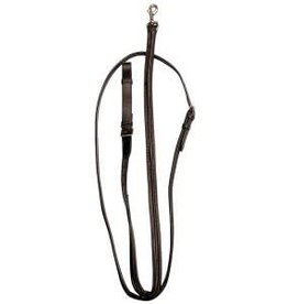 Leather Standing Martingale - Brown - Full