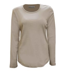 Thomas Cook Thomas Cook Curved Hem Long Sleeve  Top