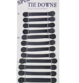 Spur Tie Downs Heavy Guage Rubber - Medium