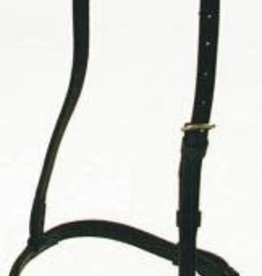 Showcraft Hanoverian Noseband Brown - Full