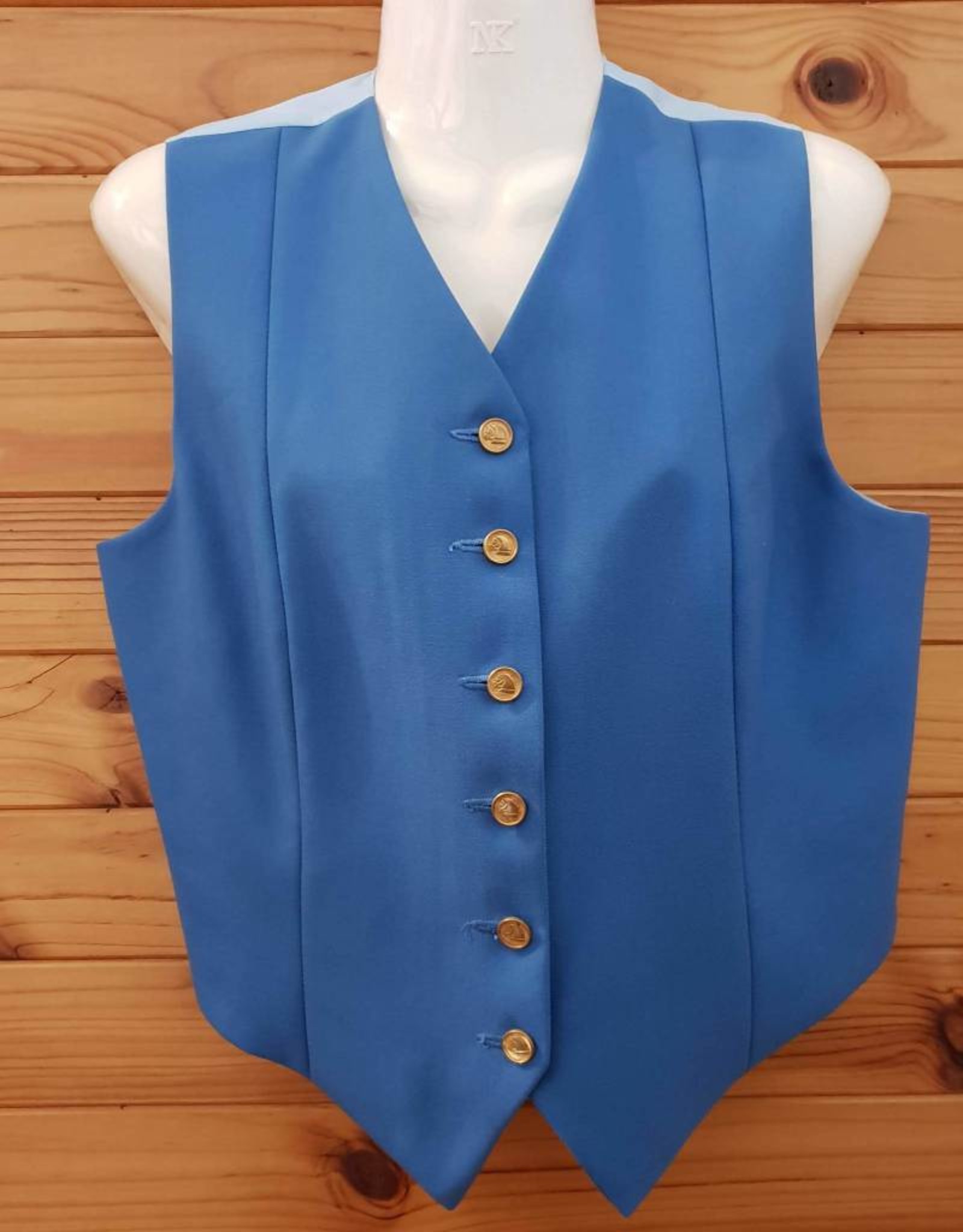 Windsor Apparel Ladies Vest - Cornflower Blue - Size 14