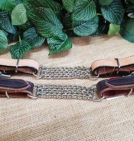 Western Curb Chain - Natural Tan