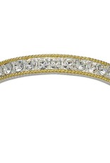 Montana Silversmiths Roped Crystal Bangle BC61520CZ