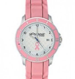 Montana Silversmiths Breast Cancer Pink Ribbon Ladies Watch Pink MT1381