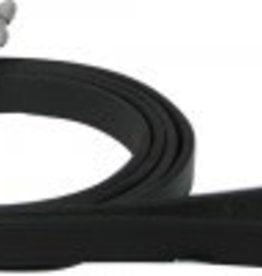 Dog Lead Black 5/8" Leather Lead 72"