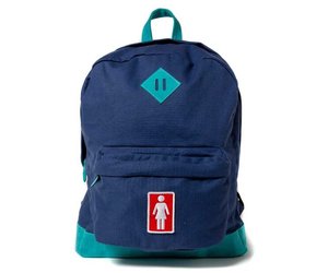 GIRL Girl Simple Backpack Teal Navy