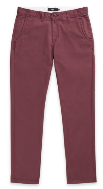 vans authentic wine red