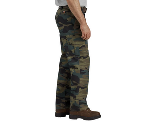 flex regular fit straight leg cargo pants