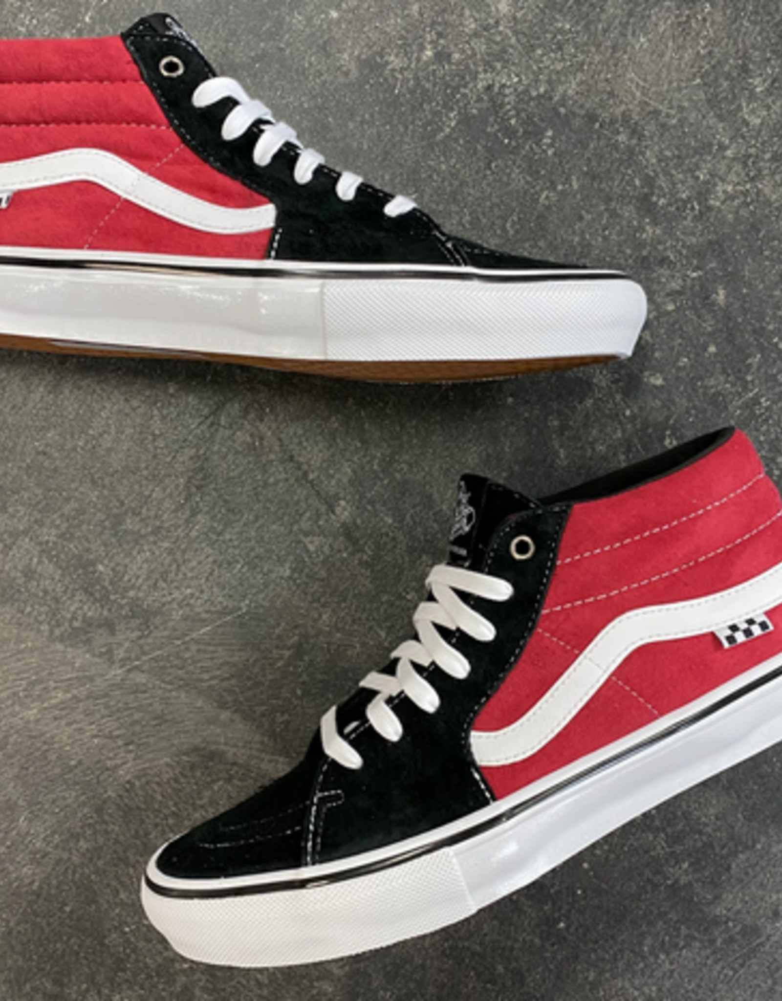 vans skate red