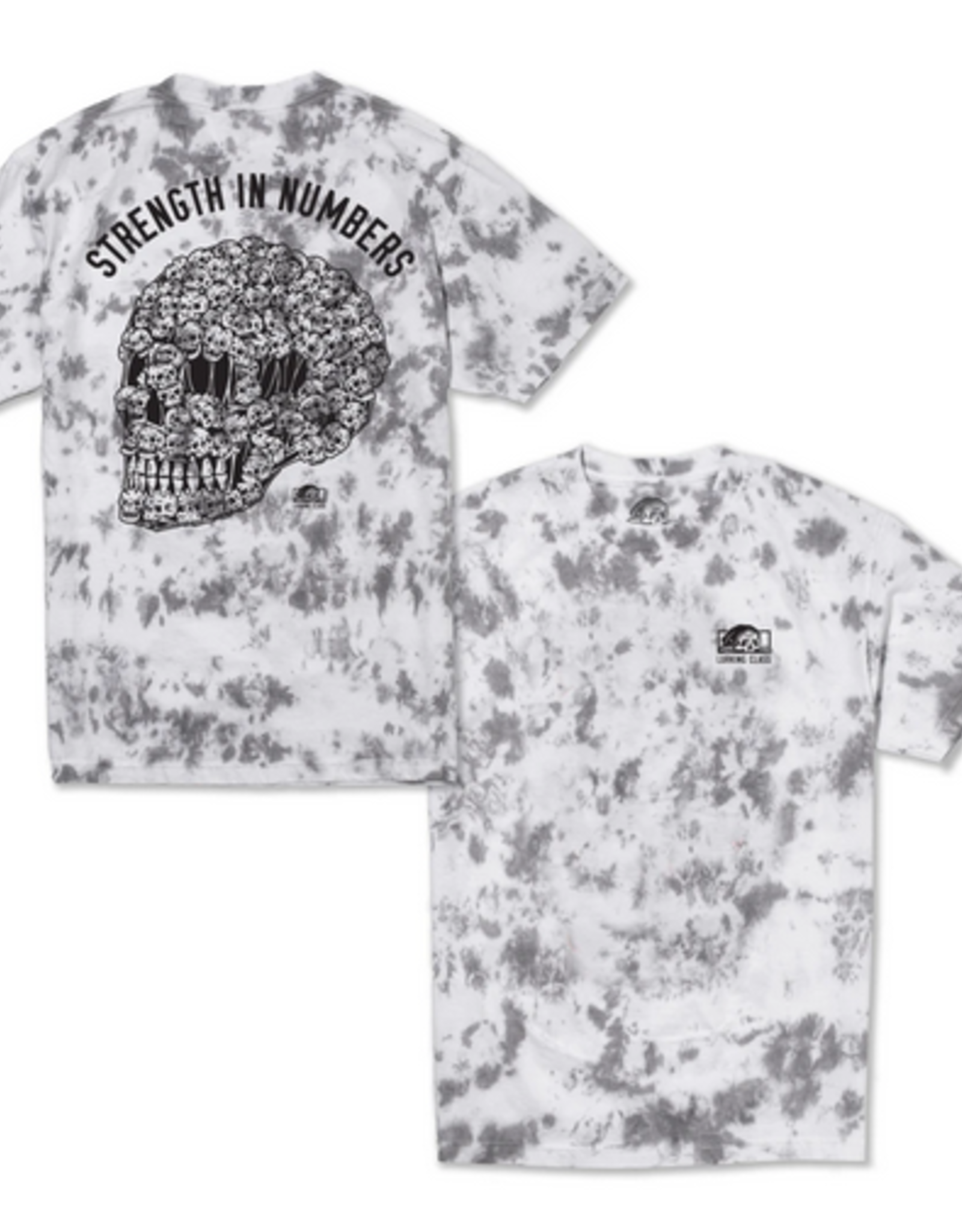 LURKING CLASS STRENGTH TIE DYE TEE WHITE