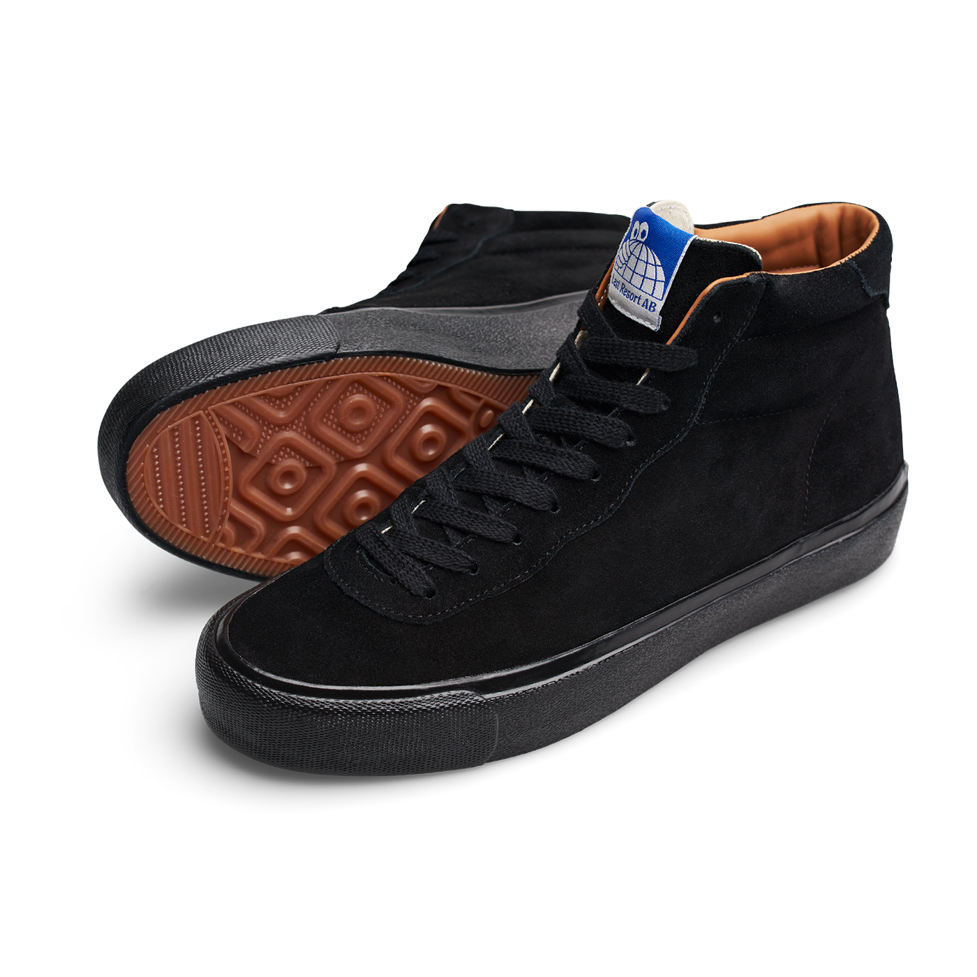 last resort LAST RESORT AB VM001 HI SUEDE BLACK BLACK