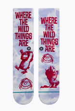 STANCE STANCE SOCKS WHERE THE WILD THINGS ARE BLUE LARGE